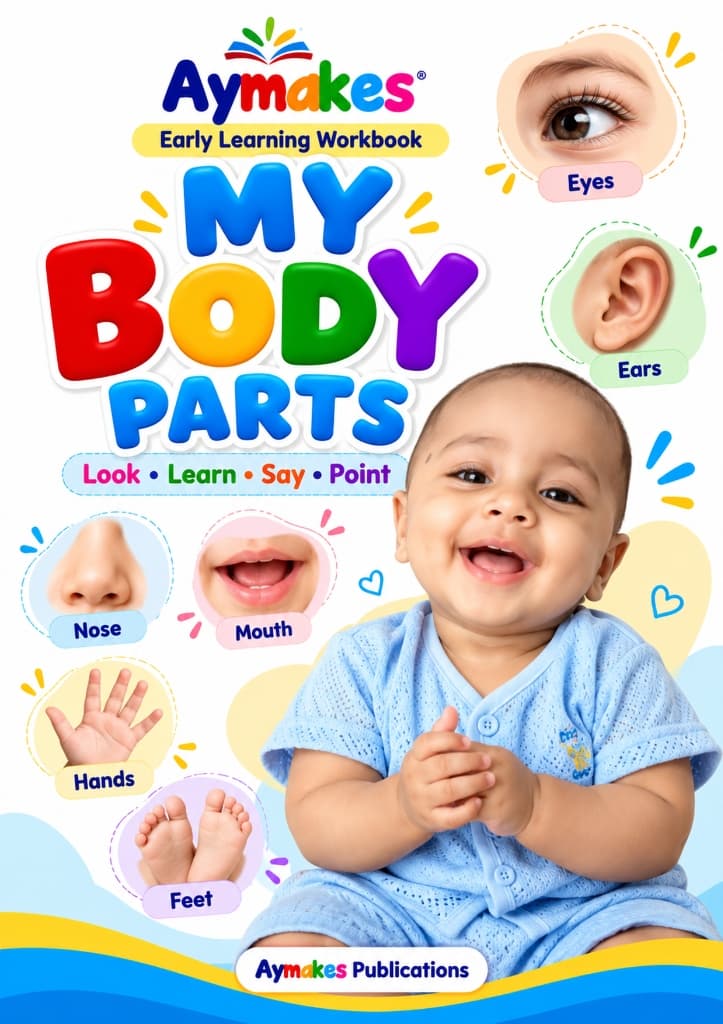 My Body Parts Early Learning Workbook - Aymakes Publications