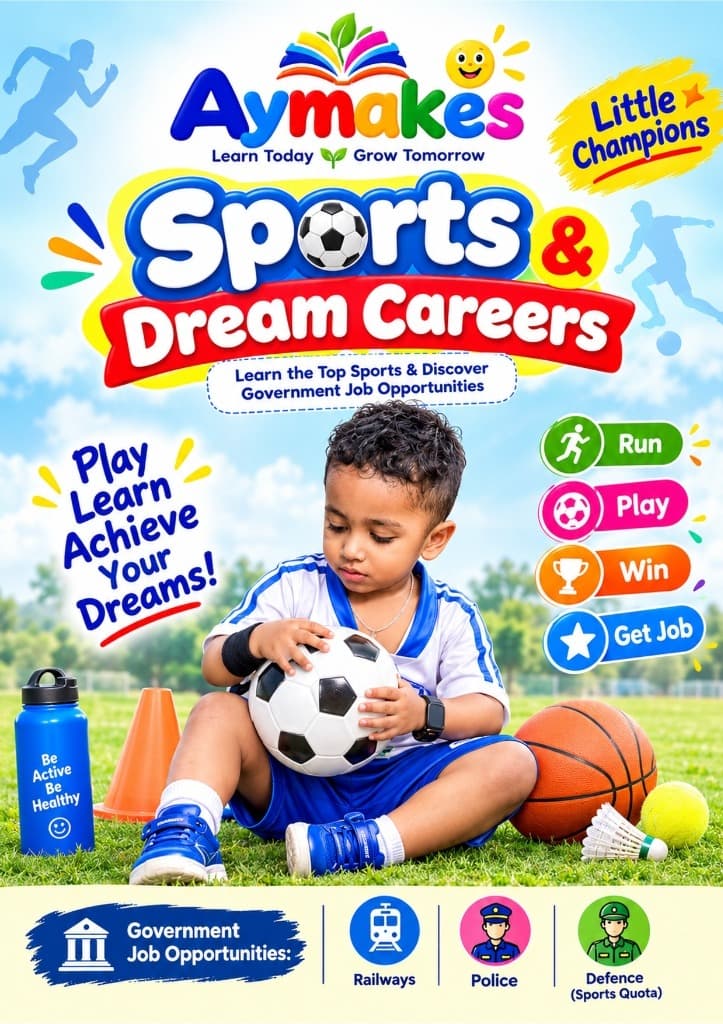 Sports & Dream Careers Little Champions - Aymakes Publications